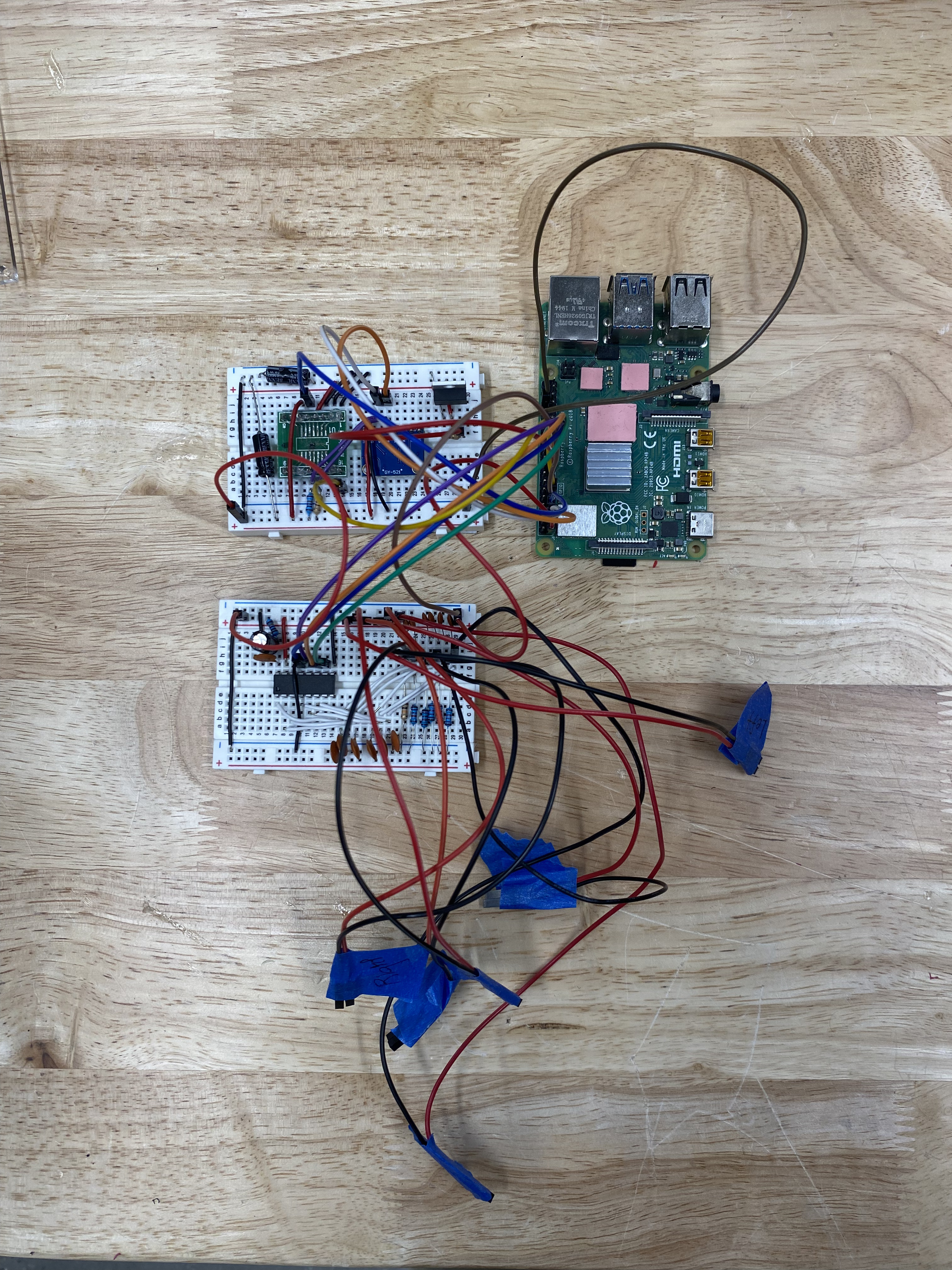 CubeSat circuit hardware setup